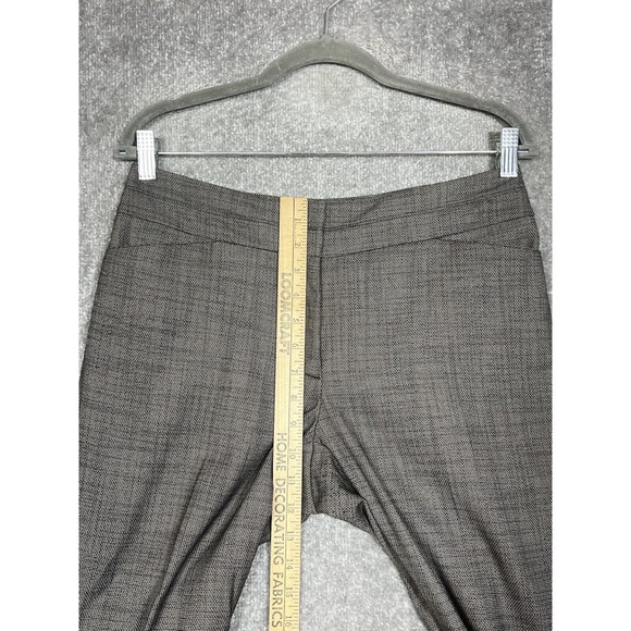 Ann Taylor LOFT Petites Curvy Dress Pants Womens Size 6P Stretch Brown Pockets - Picture 6 of 8